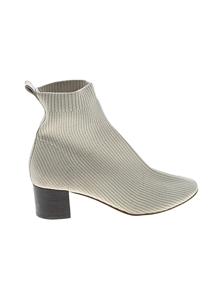 Pre-owned Everlane Ankle Boots In White