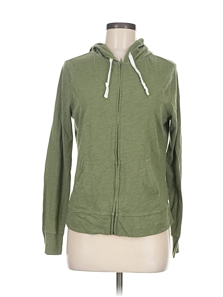 Pre-owned Old Navy Zip Up Hoodie In Green