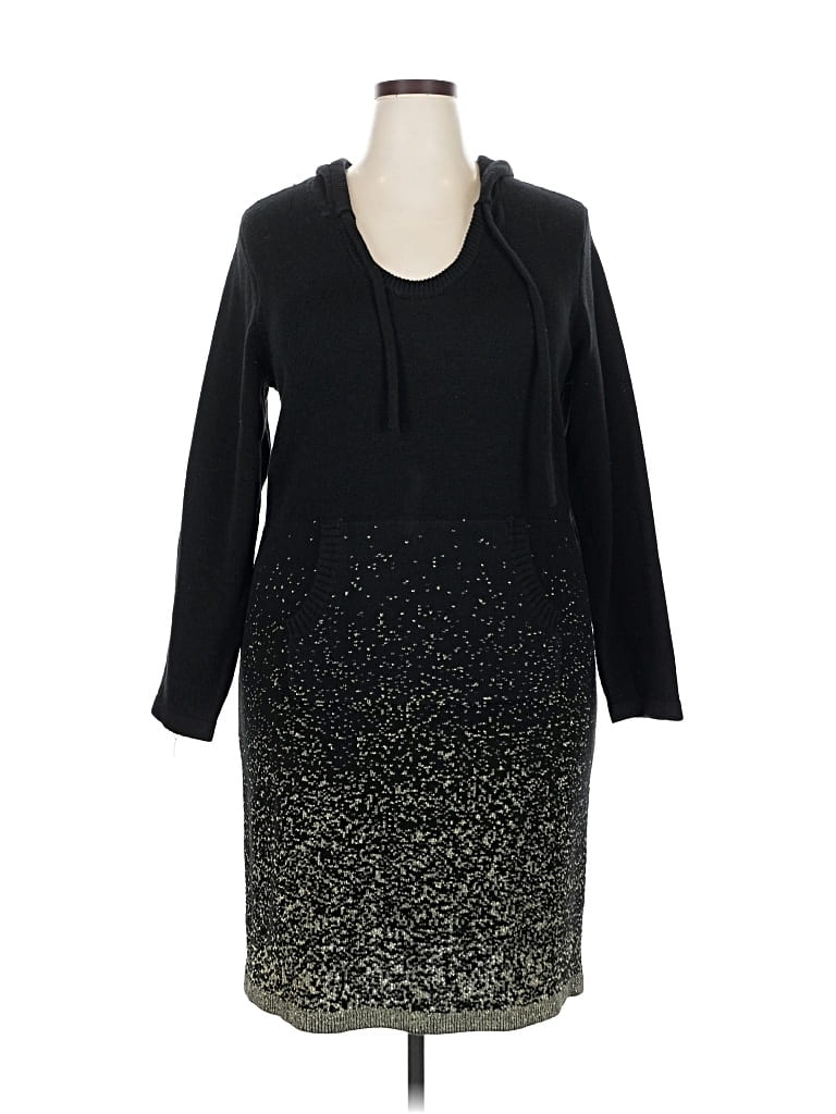 Pre-owned Torrid Casual Dress In Black