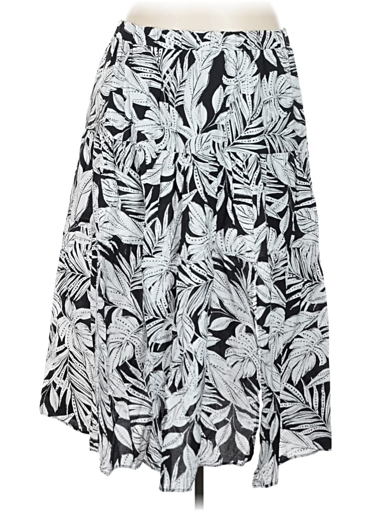 Pre-owned Lane Bryant Casual Skirt In Gray