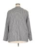 Norm Thompson Houndstooth Gray 3/4 Sleeve Blouse Size 3X - photo 2