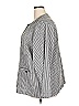 Norm Thompson Houndstooth Gray 3/4 Sleeve Blouse Size 3X - photo 5