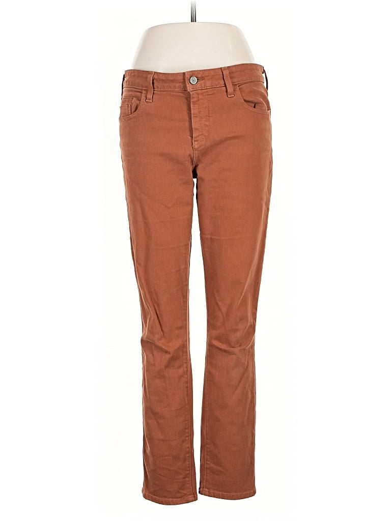 Pre-owned Pilcro And The Letterpress Jeans In Brown