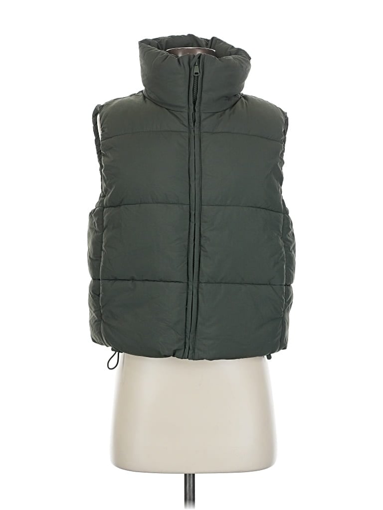 Pre-owned Gap Vest In Green