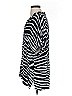 H&M 100% Viscose Stripes Black Short Sleeve Blouse Size S - photo 5
