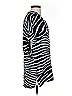 H&M 100% Viscose Stripes Black Short Sleeve Blouse Size S - photo 4