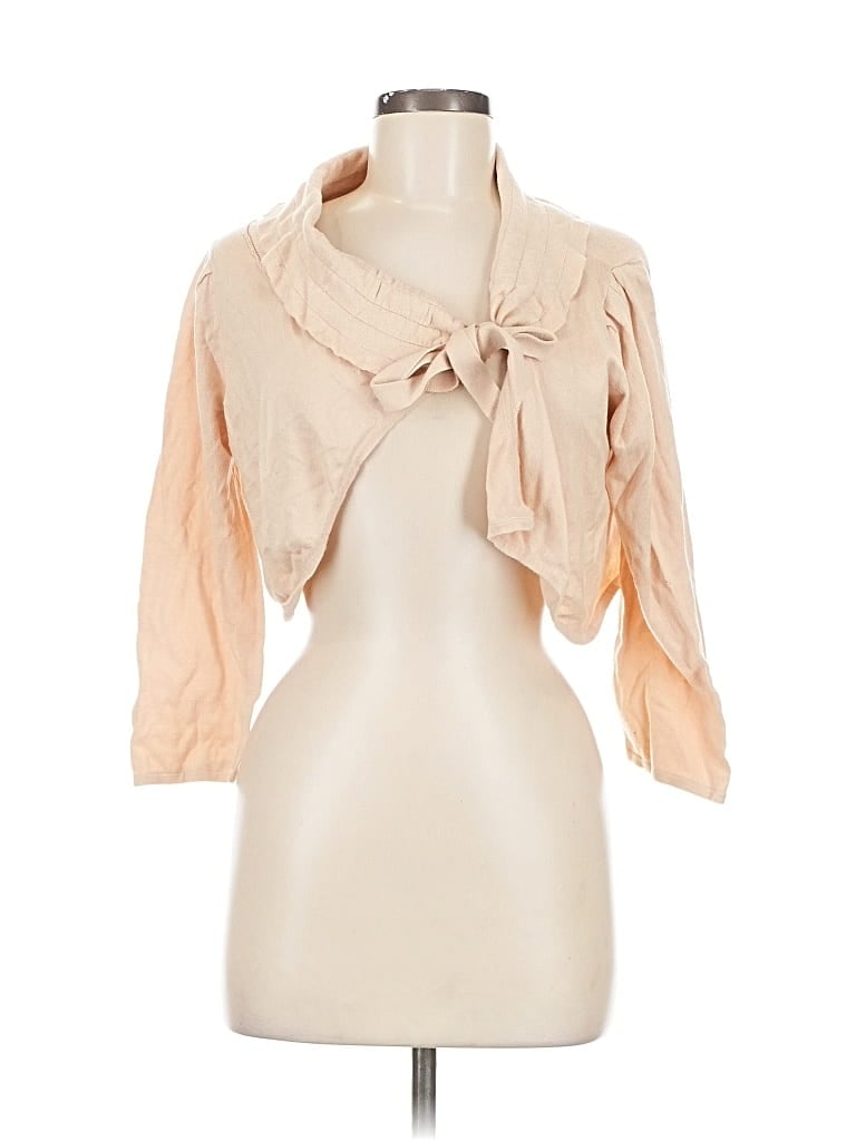 Pre-owned Moth 3/4 Sleeve Blouse In Brown