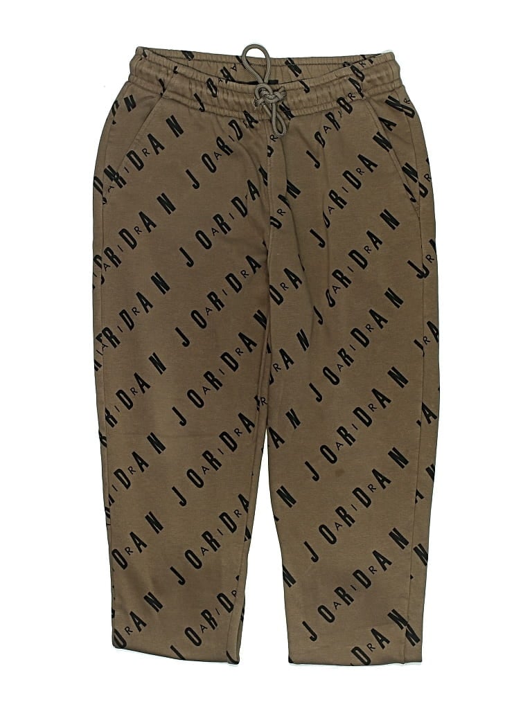 Pre-owned Air Jordan Kids' Casual Pants In Brown