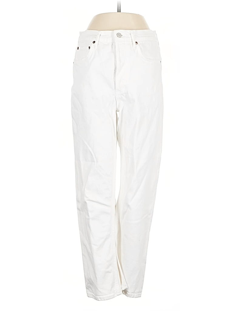 Pre-owned Agolde Jeans In White