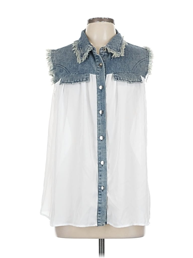 Pre-owned Mazik Cardigan Sweater In White