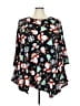 Larace Black 3/4 Sleeve Blouse Size 4X - photo 1