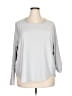Active by Old Navy Gray 3/4 Sleeve T-Shirt Size 3X - photo 1