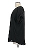 Versona 100% Polyester Black Short Sleeve Blouse Size L - photo 5