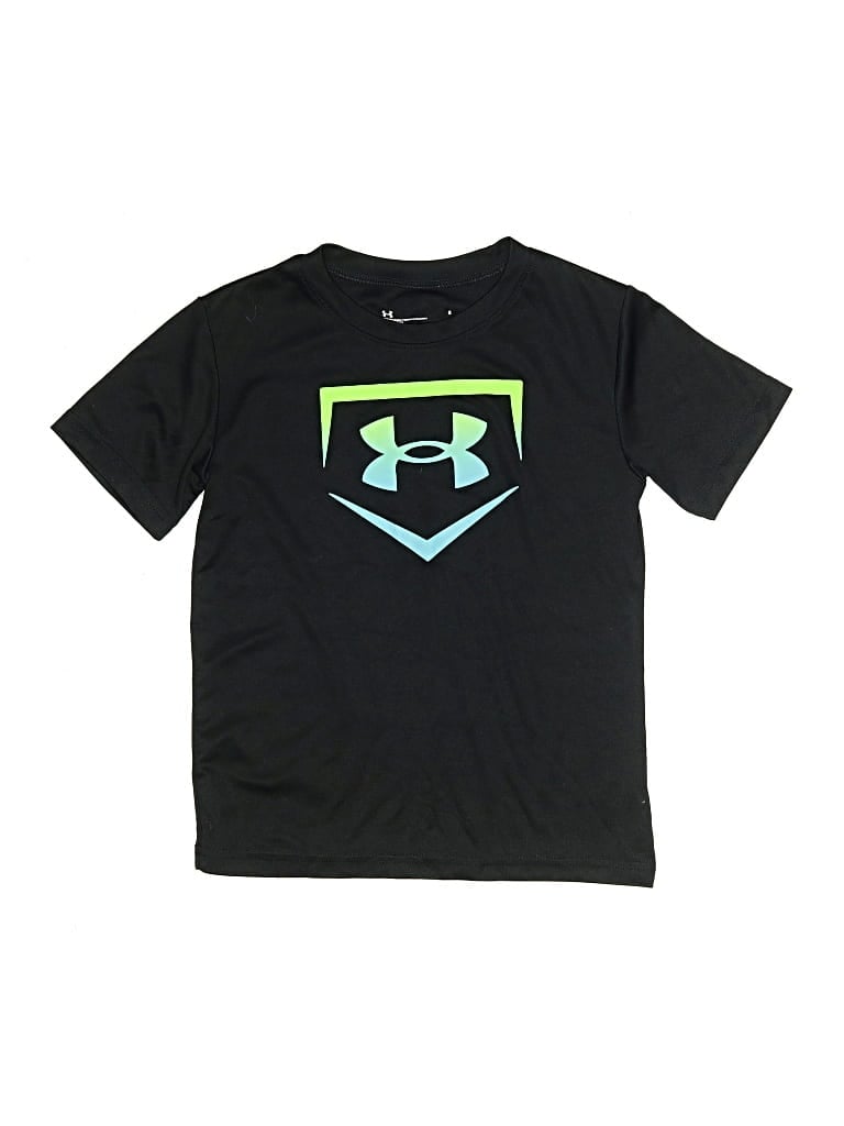 Pre-owned Under Armour Kids' Active T-shirt In Black