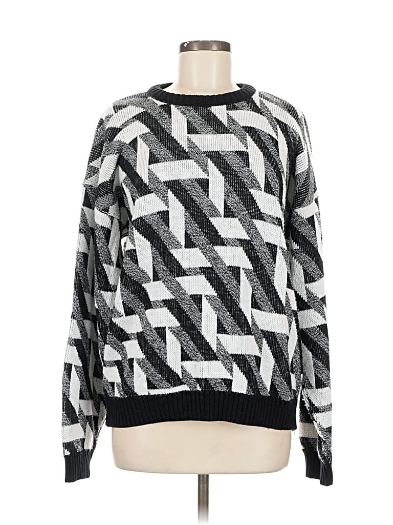 Pre-owned Area Pullover Sweater In Silver