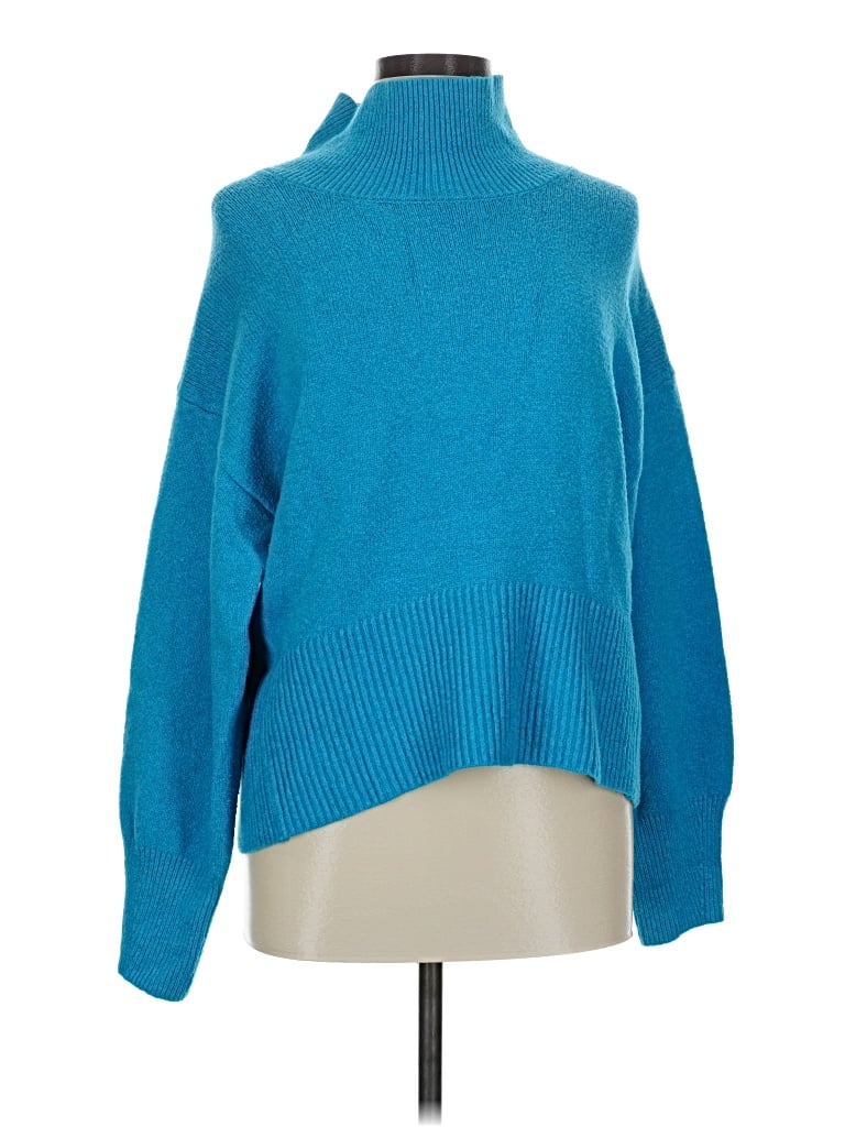 Pre-owned A New Day Turtleneck Sweater In Blue