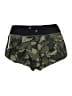 Athleta 100% Polyester Camo Green Athletic Shorts Size M - photo 2
