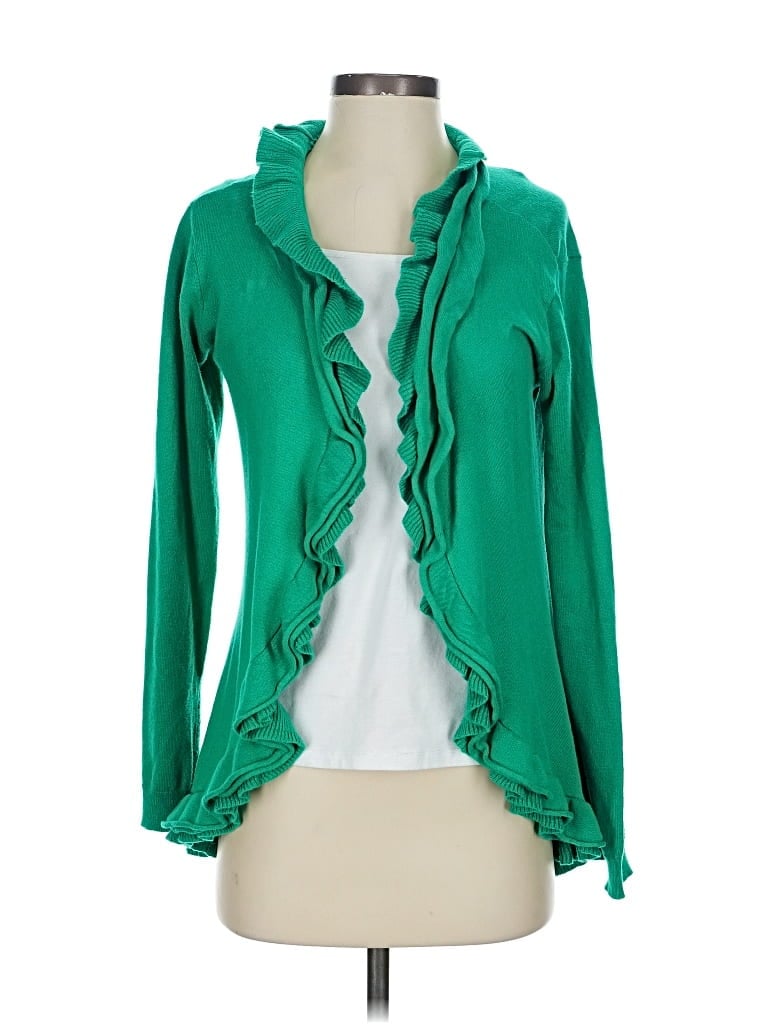 Pre-owned Matilda Jane Cardigan Sweater In Green