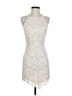 Soieblu 100% Polyester Ivory Cocktail Dress Size S - photo 1