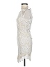 Soieblu 100% Polyester Ivory Cocktail Dress Size S - photo 5