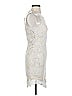Soieblu 100% Polyester Ivory Cocktail Dress Size S - photo 4