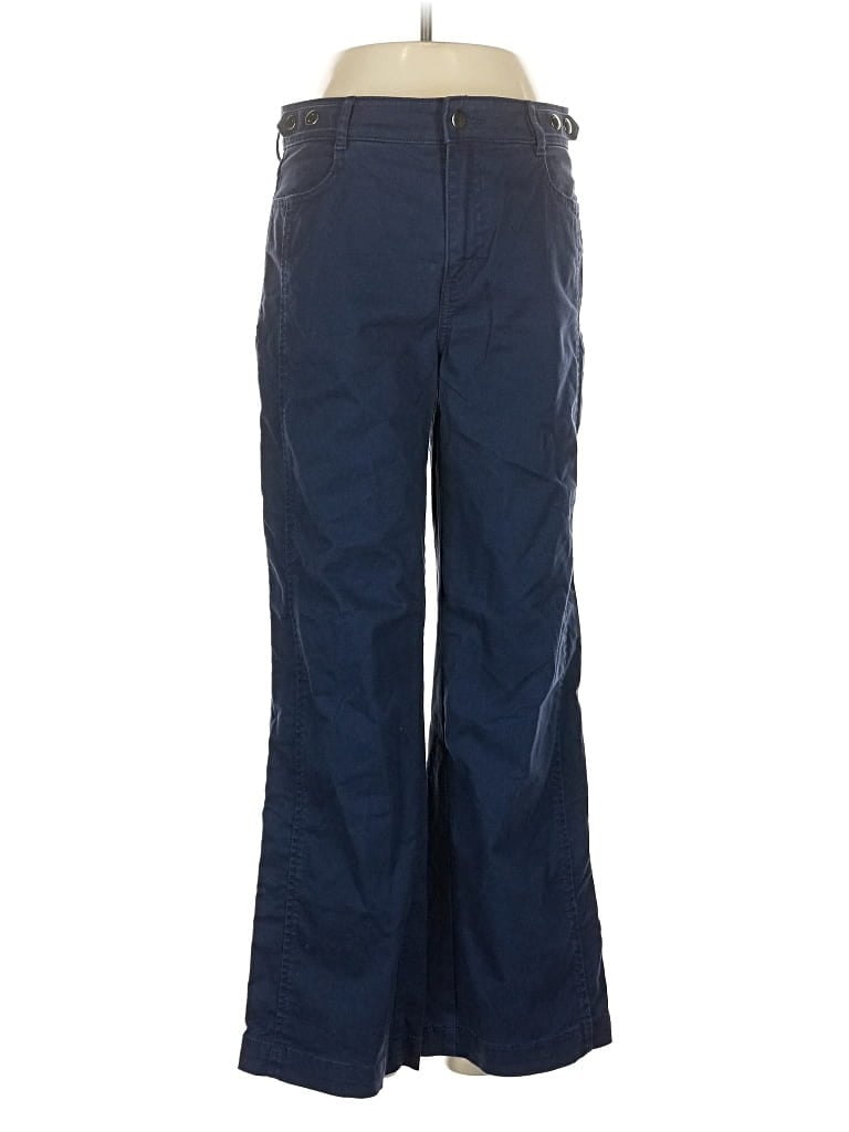 Pre-owned Ann Taylor Loft Casual Pants In Blue