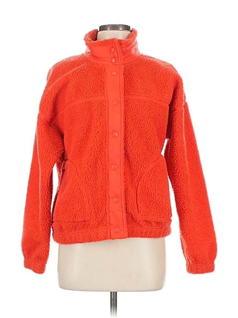 Pre-owned Active By Old Navy Cardigan Sweater In Orange