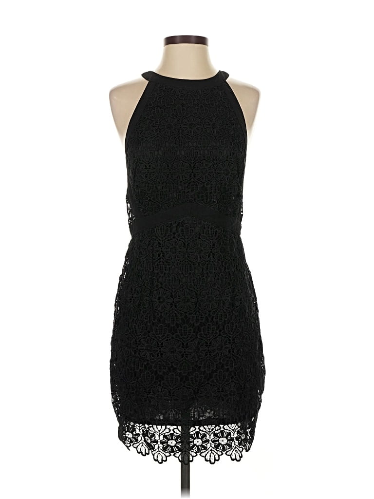 Pre-owned Astr Cocktail Dress In Black