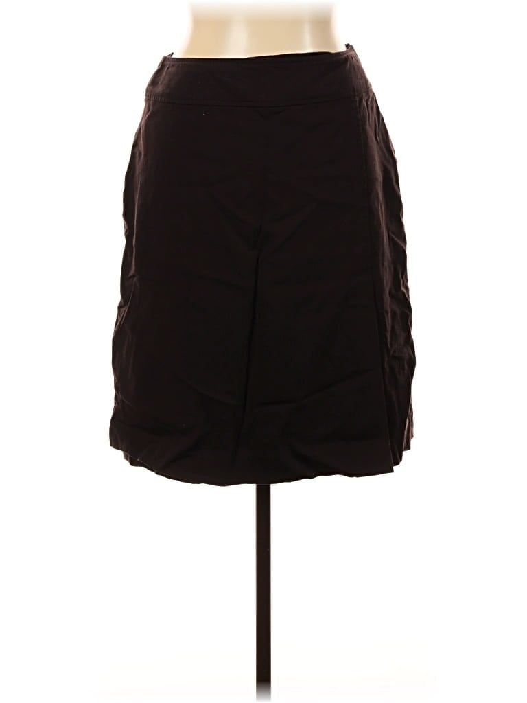 Pre-owned Oscar By Oscar De La Renta Wool Skirt In Black