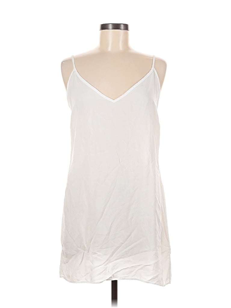 Pre-owned Maje Sleeveless Top Ivory Halter Neckline Tops In White