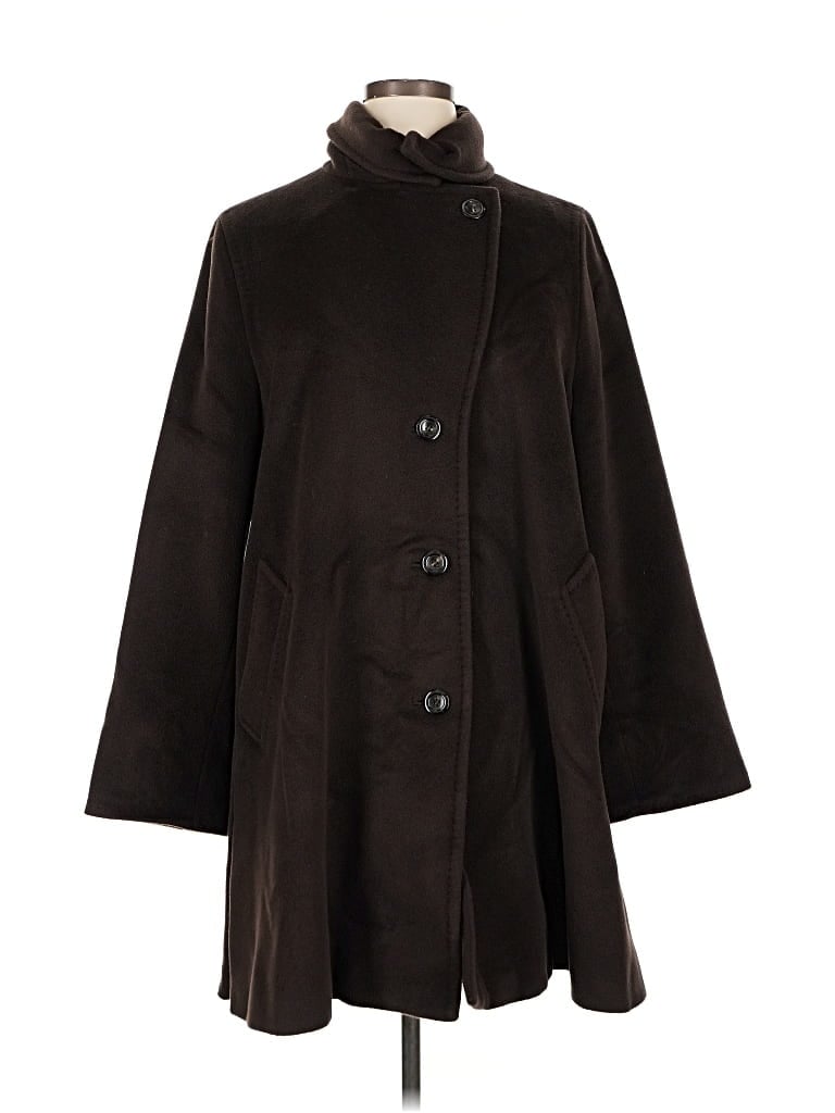 Pre-owned Max Mara Wool Coat In Brown