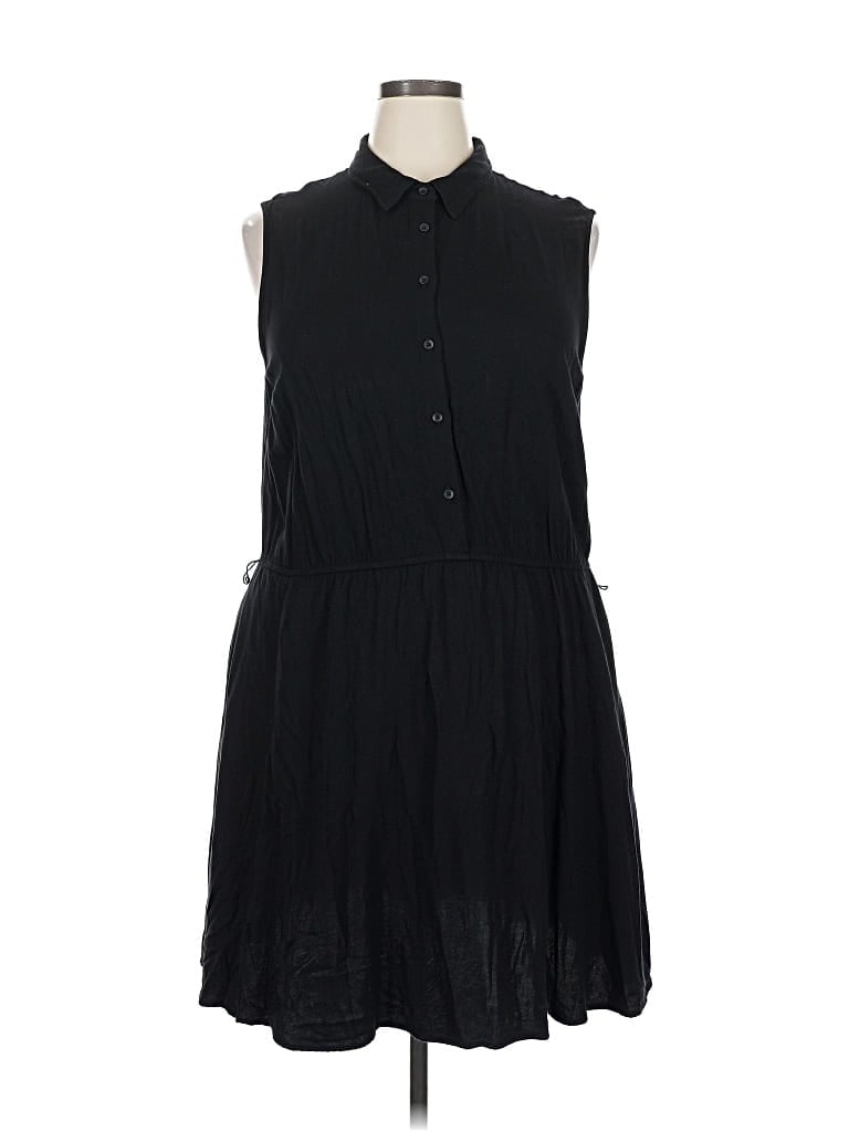 Pre-owned Amazon Essentials Casual Dress In Black