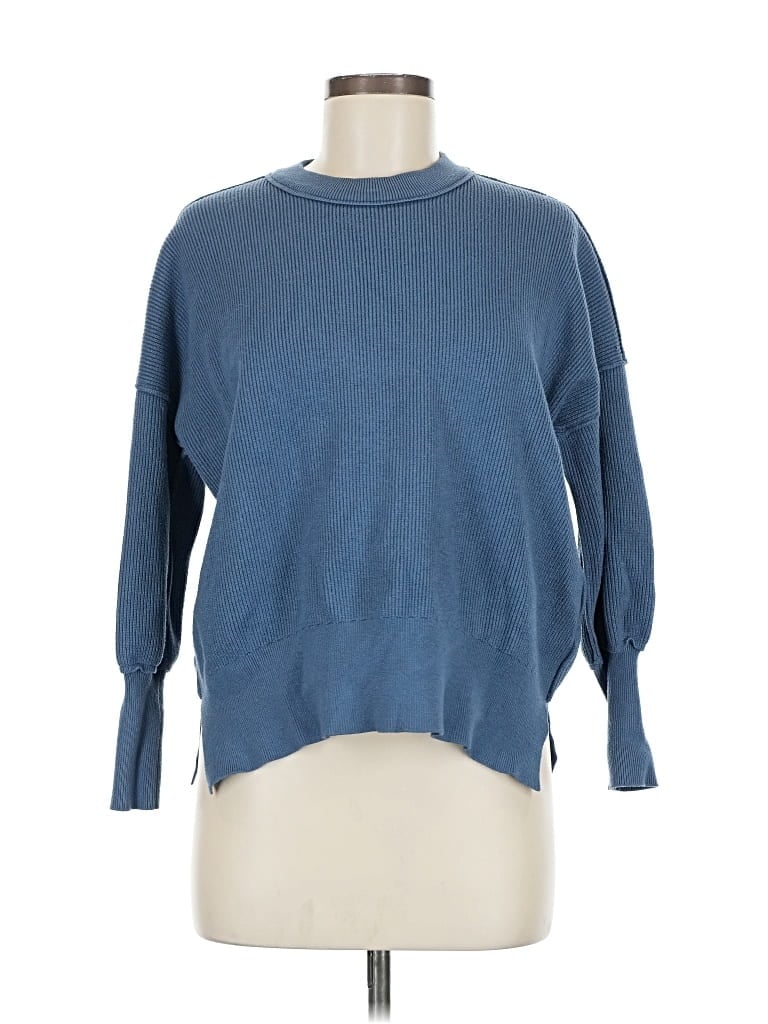 Pre-owned Unbranded Pullover Sweater In Blue