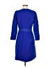 J.Crew Solid Blue Casual Dress Size 8 - photo 2