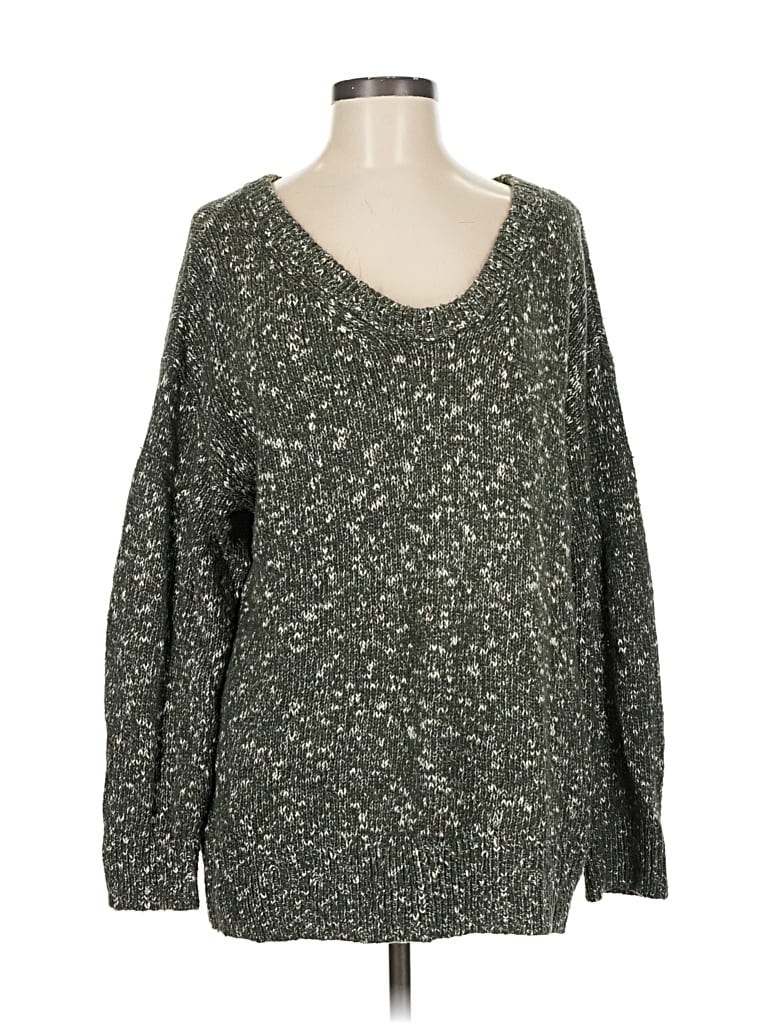 Pre-owned Old Navy Pullover Sweater In Green