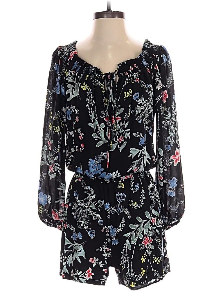 Pre-owned Parker Romper In Black