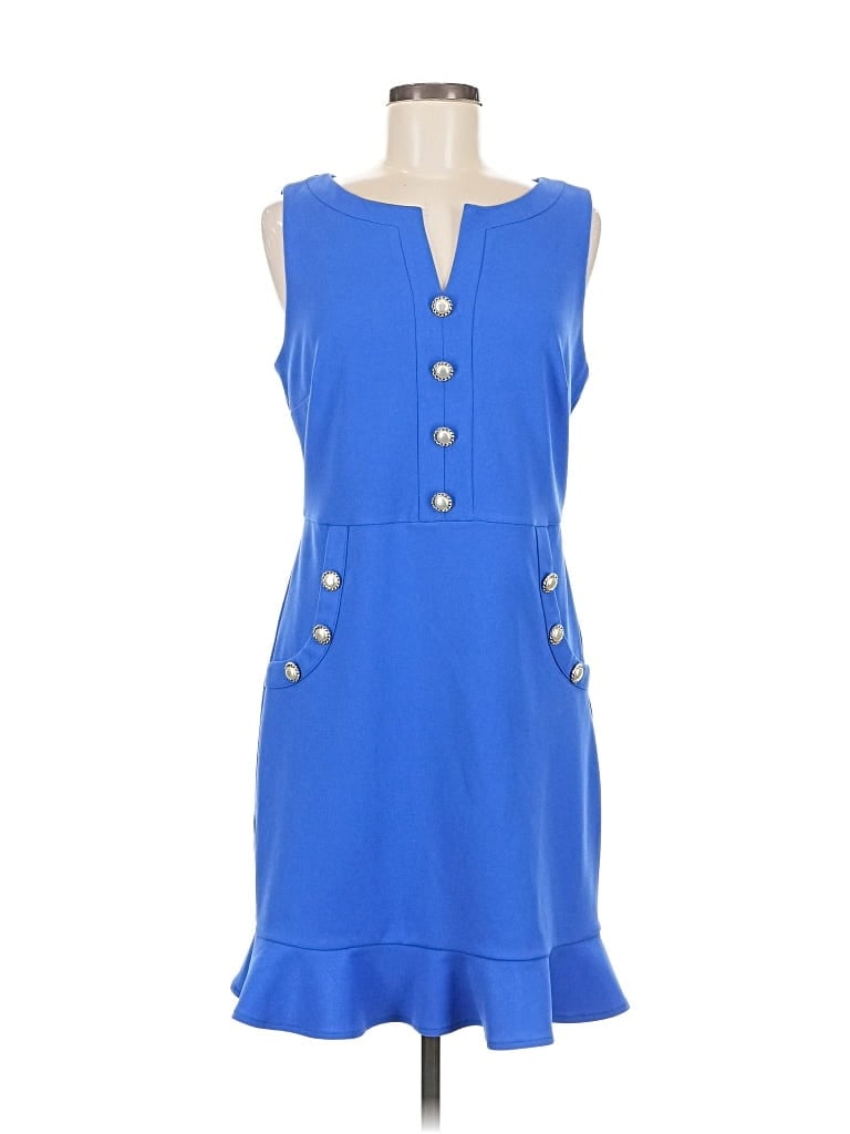 Pre-owned Karl Lagerfeld Casual Dress In Blue