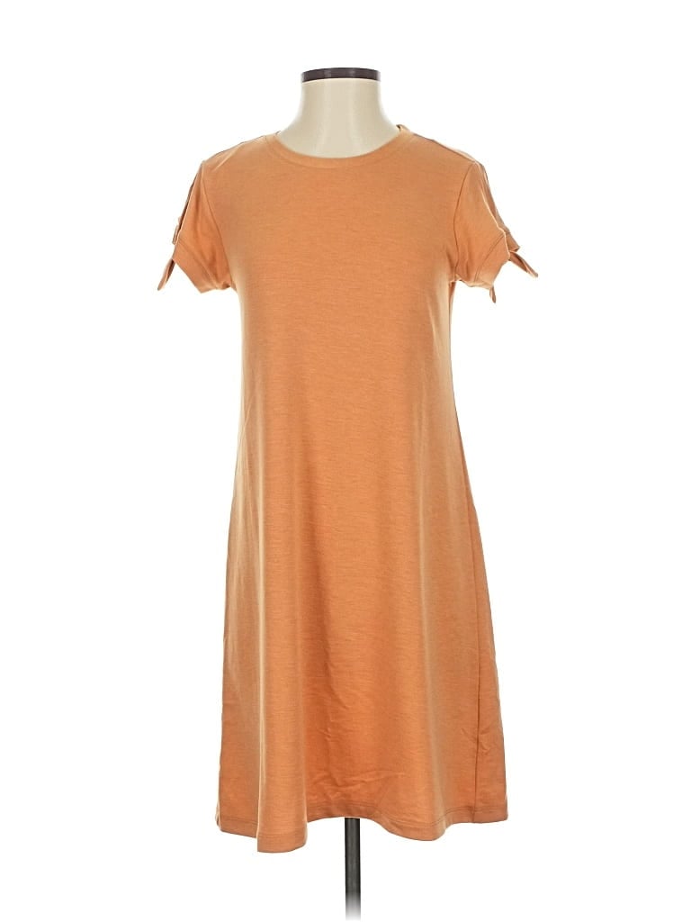Pre-owned Lc Lauren Conrad Casual Dress In Orange