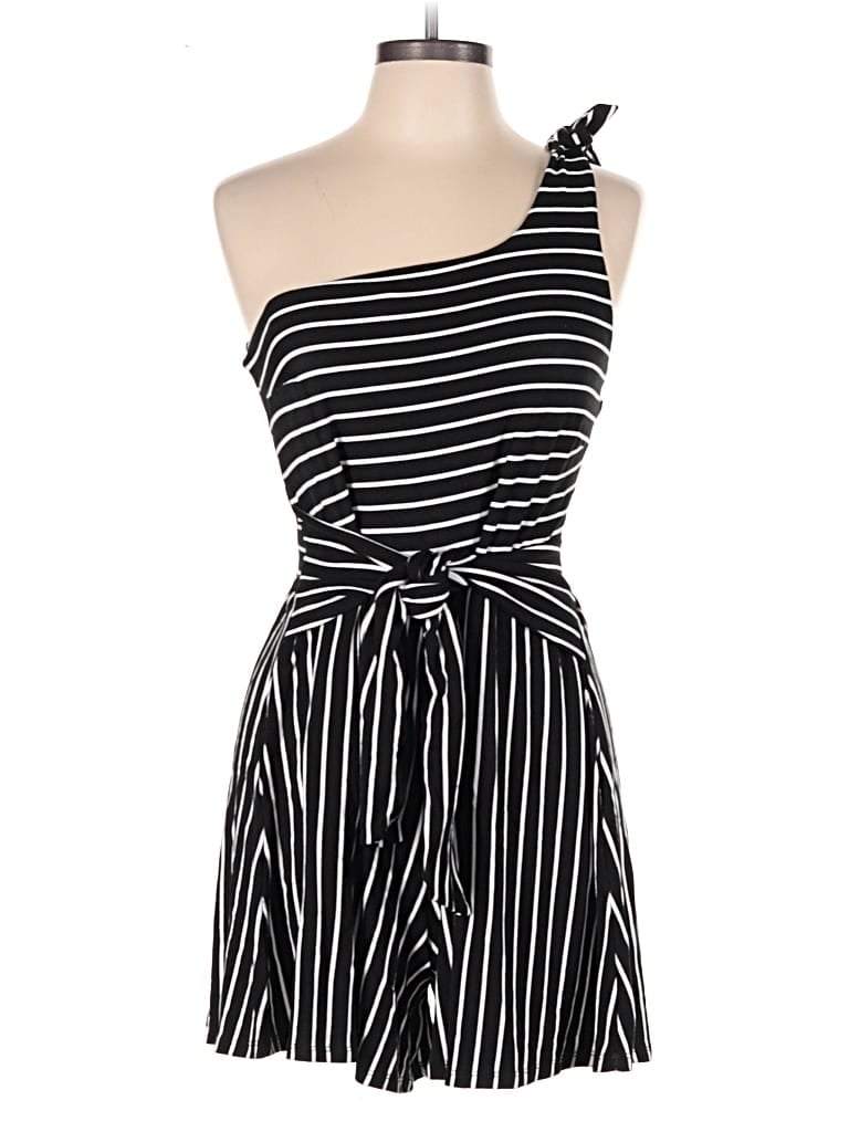 Pre-owned Cato Romper In Black