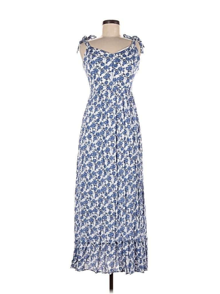 Pre-owned Cynthia Rowley Tjx Casual Dress In Blue