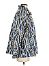 Samuel Dong Print Blue Raincoat Size M - photo 4