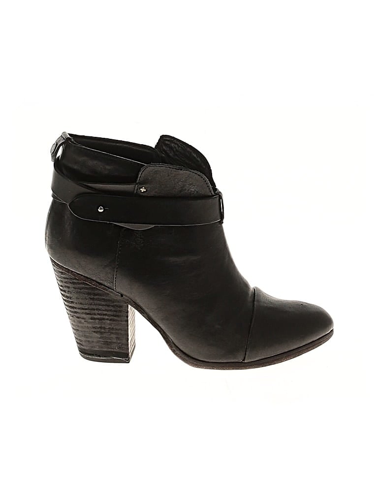Pre-owned Rag & Bone Ankle Boots In Black