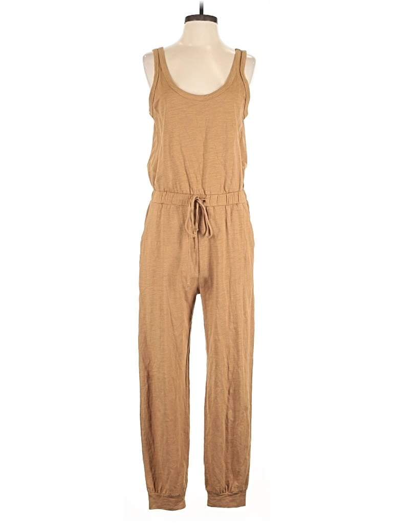Pre-owned Listicle Jumpsuit In Brown