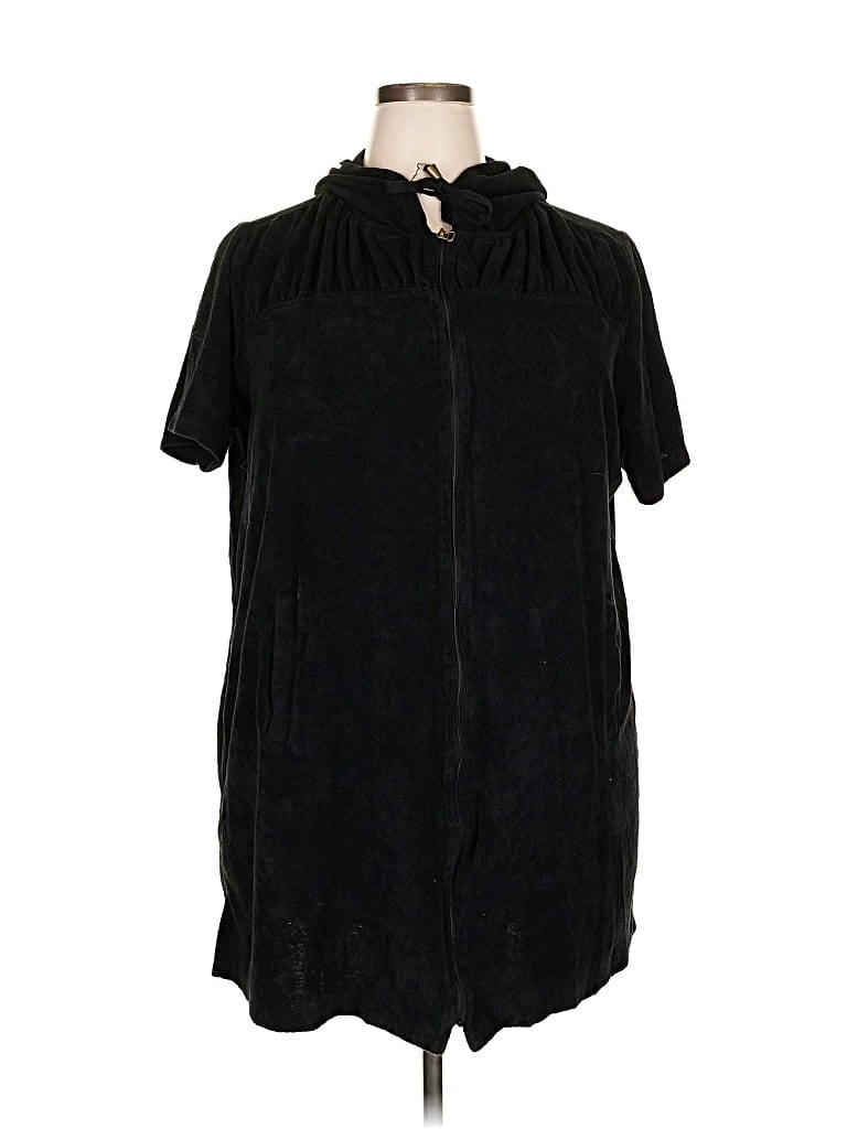 Pre-owned Swimsuits For All Coat In Black