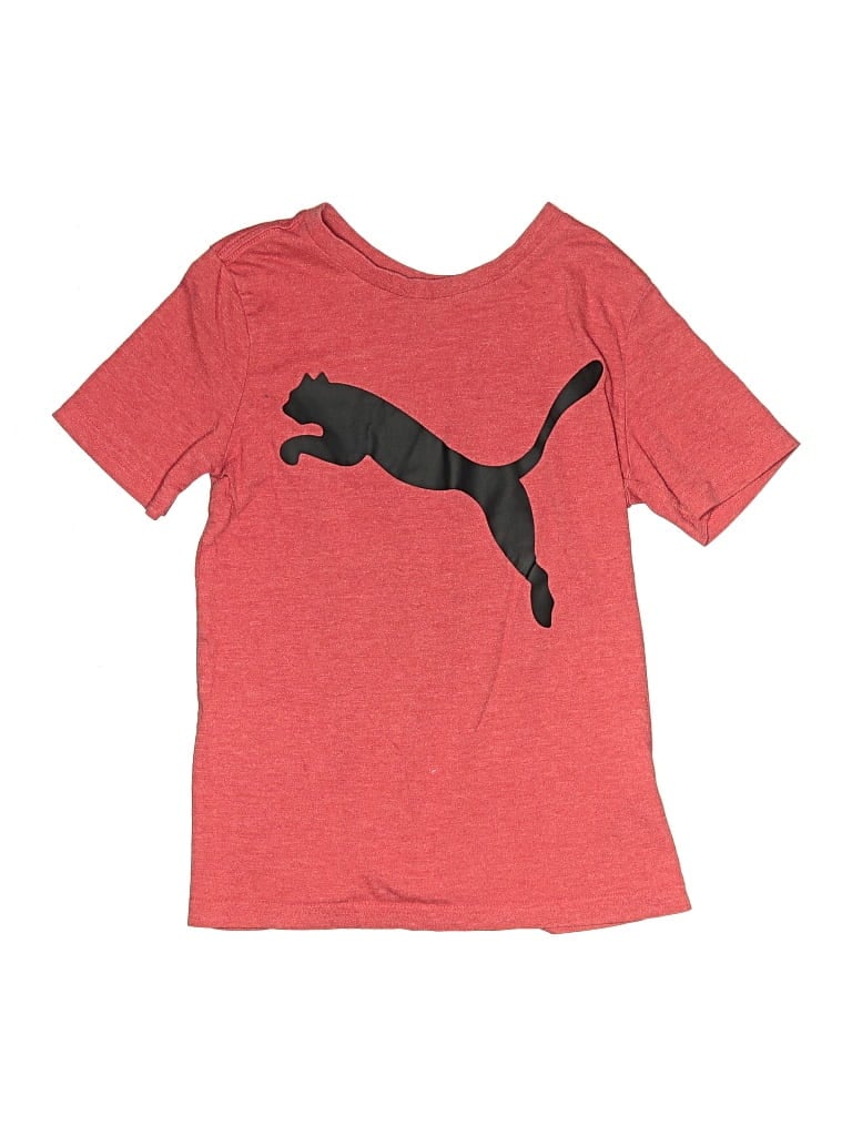 Pre-owned Puma Kids' Short Sleeve T-shirt In Red