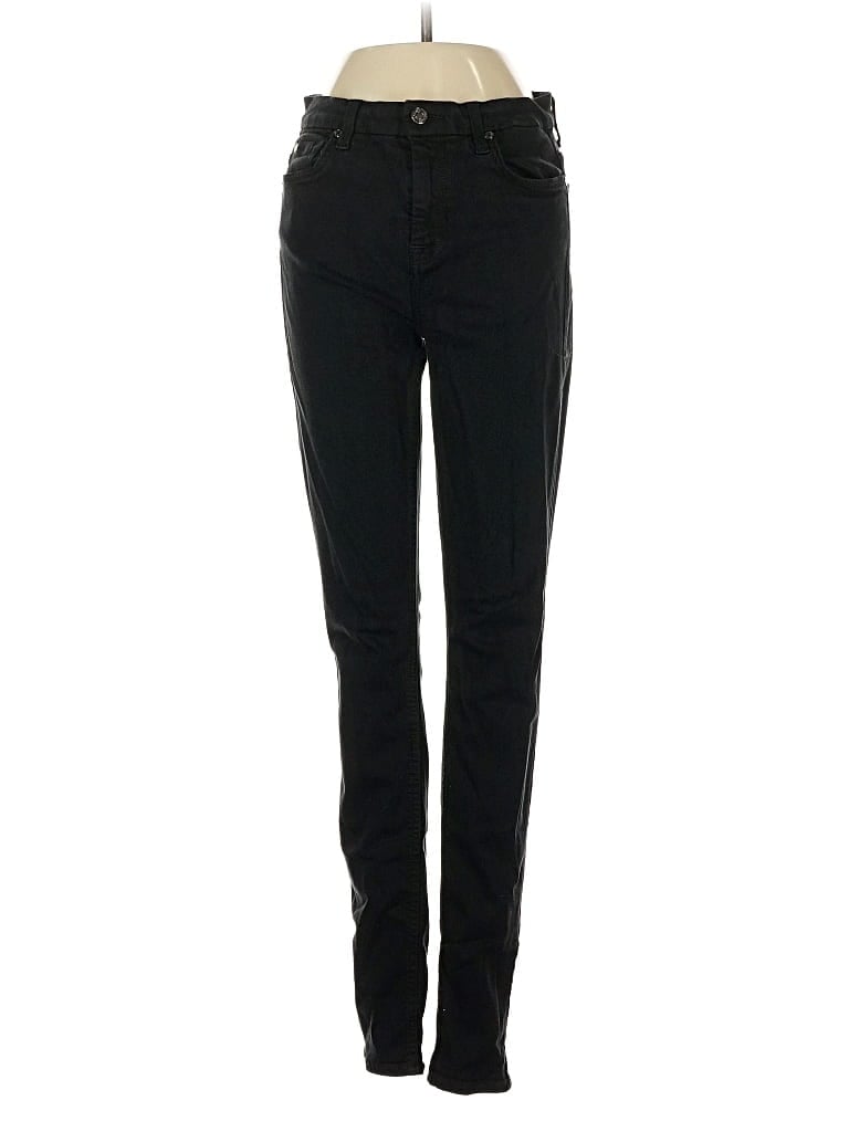 Pre-owned 7 For All Mankind Jeans In Black