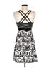 Lola Graphic Gray Black Cocktail Dress One size - photo 2