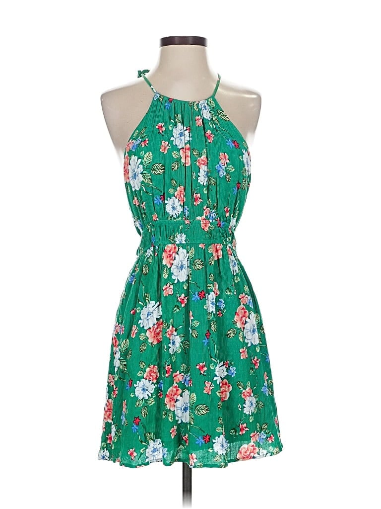 Pre-owned Gilli Casual Dress In Green