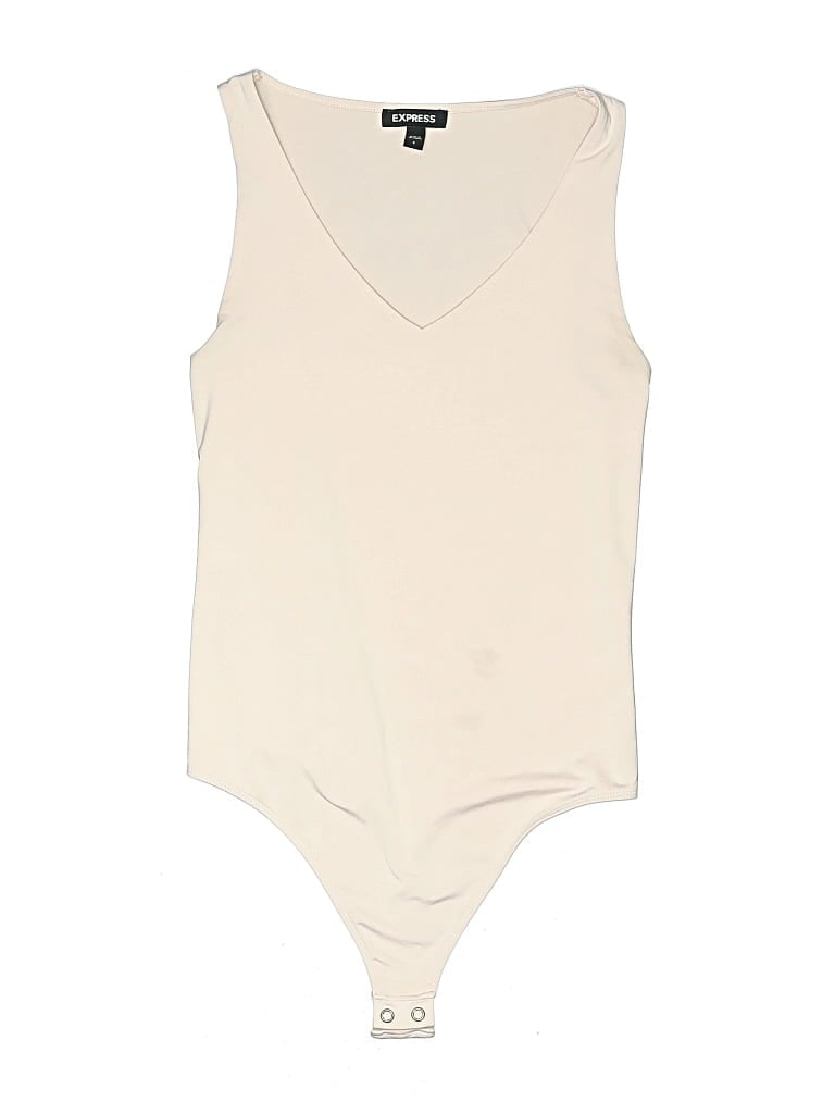 Pre-owned Express One Piece Swimsuit In White