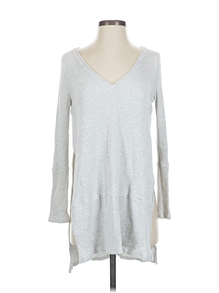 Pre-owned We The Free Pullover Sweater In Silver